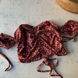 crop top and skirt set